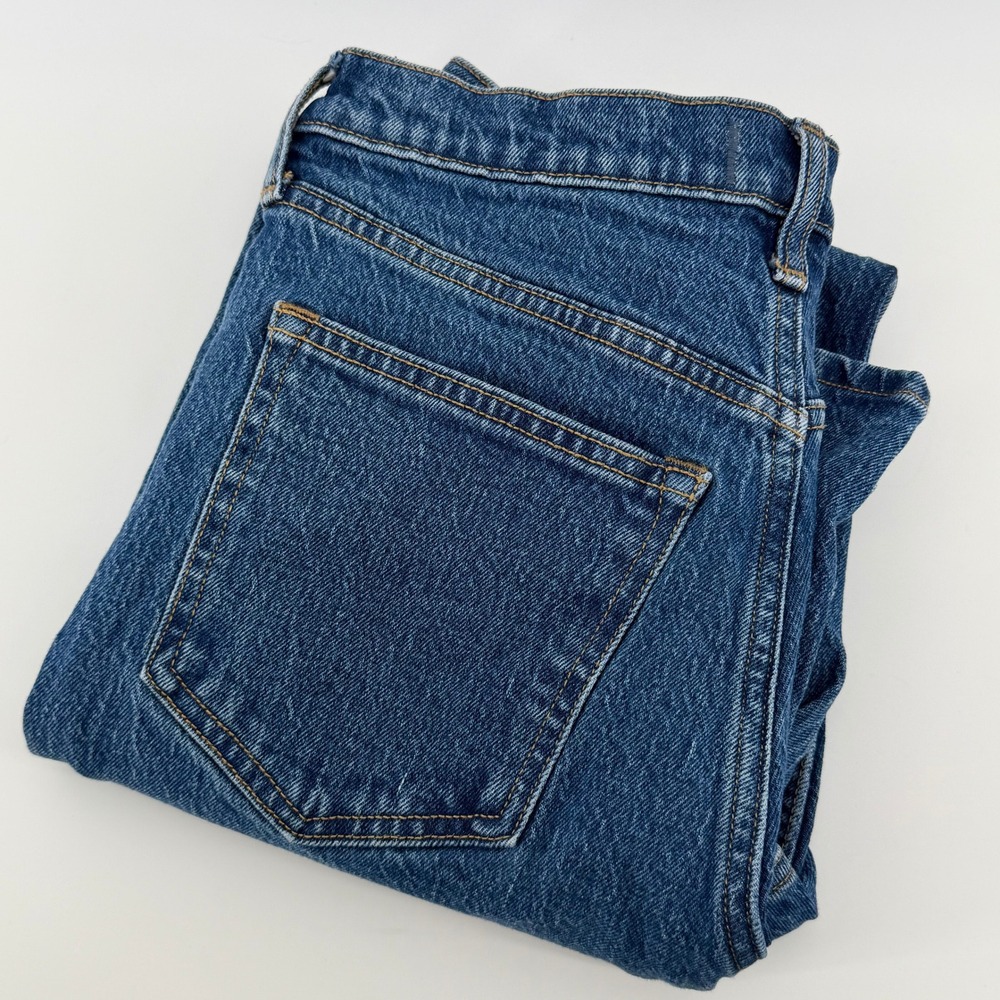 Abercrombie & Fitch 90s Relaxed Jean High Rise Blue Denim 28 6R